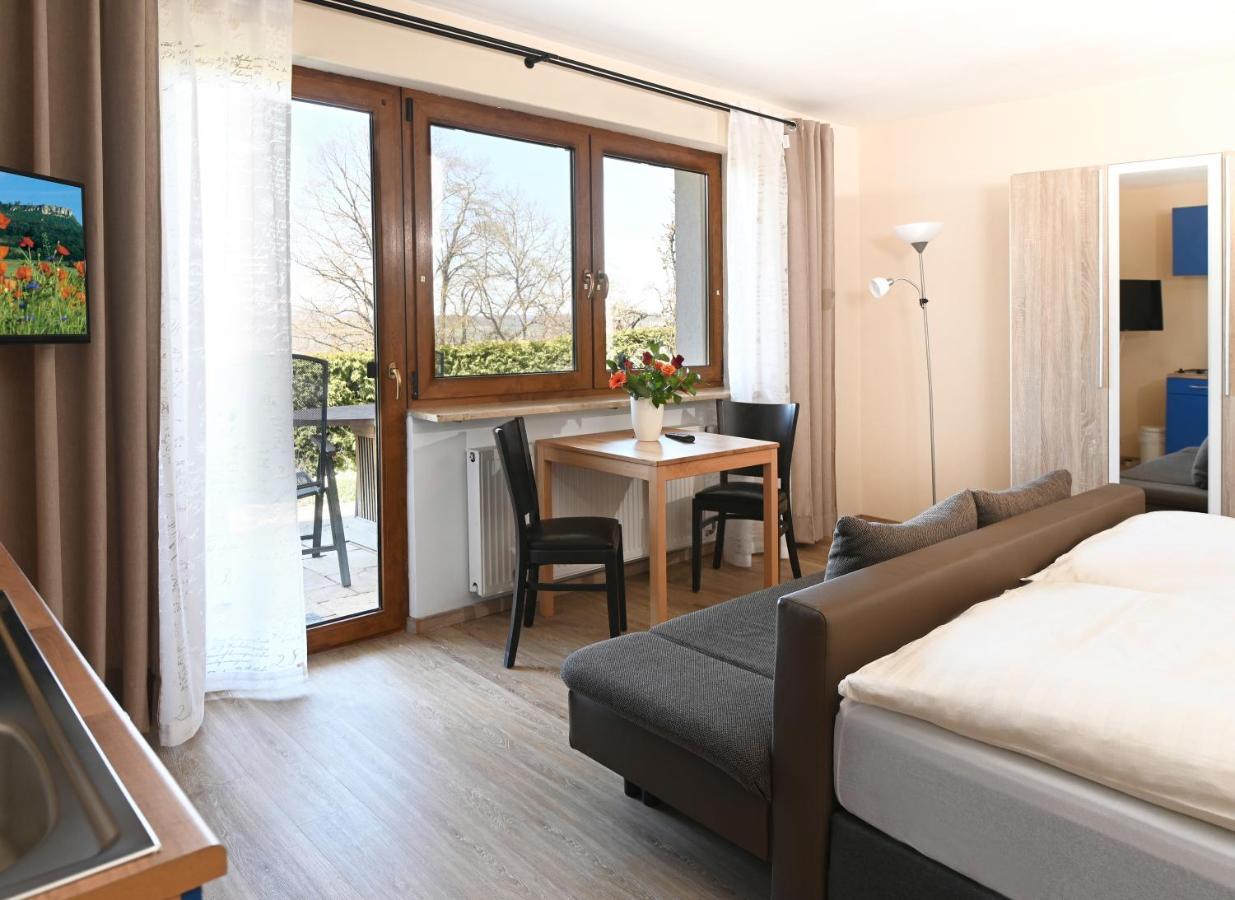 Pension Schoepke Бад-Штаффельштайн Экстерьер фото